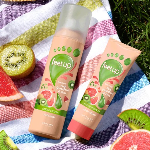 Oriflame krem do stóp Feet Up grejpfrut i kiwi