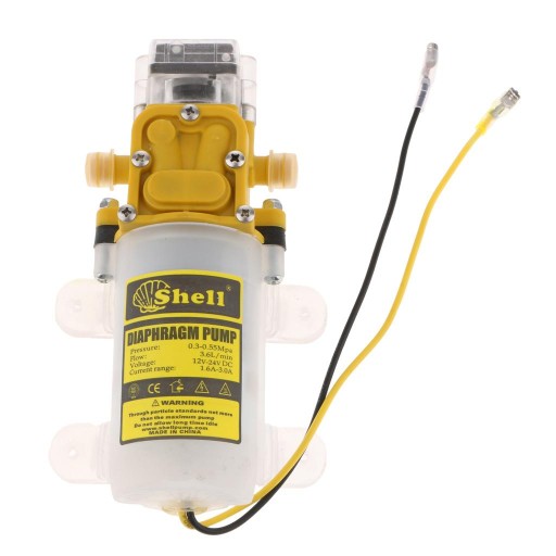 Automatyczna membranowa pompa ciśnieniowa wody DC 12V 60W 75PSI dla Marine