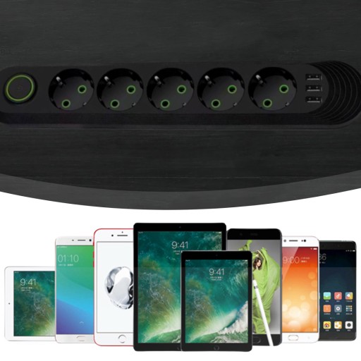РАЗЪЕМ ПИТАНИЯ 5 РАЗЪЕМОВ 3 УДЛИНИТЕЛЬ USB 5М