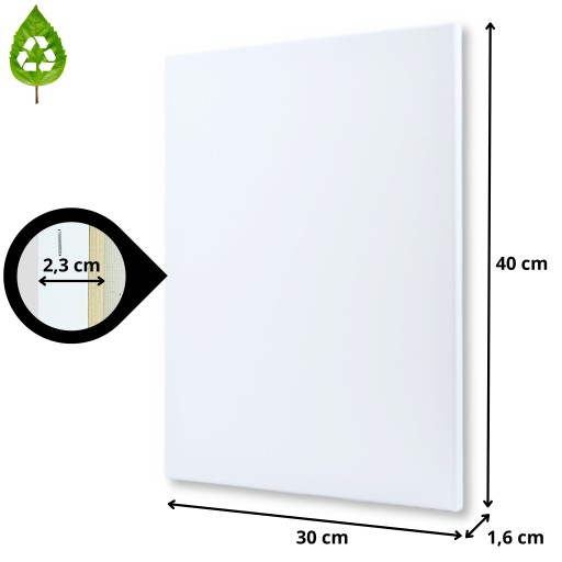 Płótno Malarskie 30x40cm Phoenix 100% Bawełna z Recyklingu Podobrazie