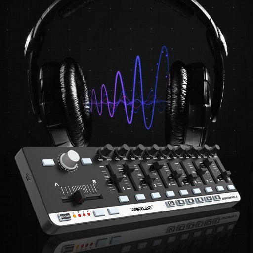 WORLDE EasyControl.9 Портативный мини-USB 9 Slim-Line