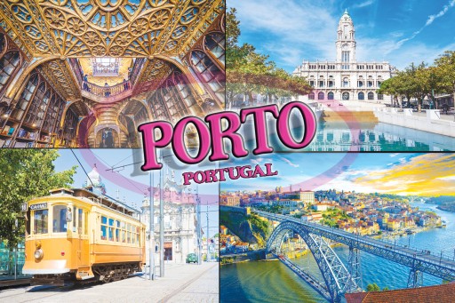 Городские магниты на холодильник - PORTO