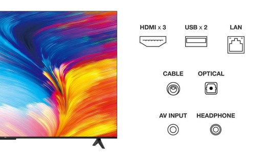 LED-телевизор 65 TCL 65P631 4K UHD Android-телевизор