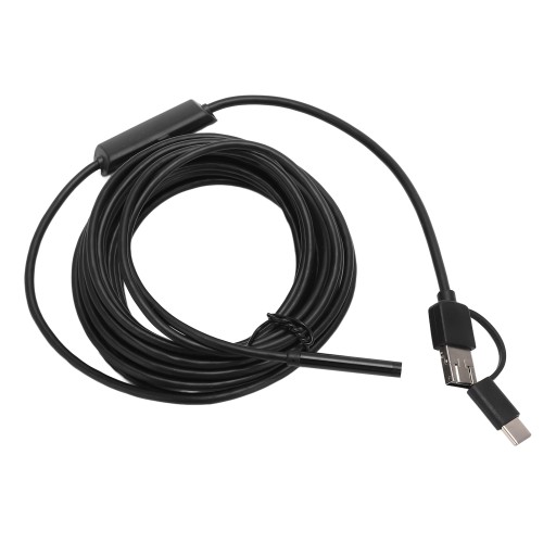 KAMERA ENDOSKOPOWA INSPEKCYJNA TELEFON PC 5m