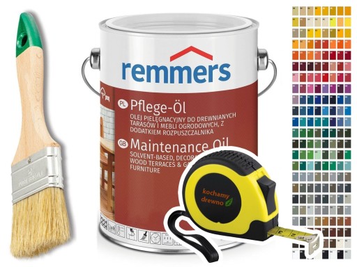 Масло для дерева Remmers Pflege-Ol для террасы ЦВЕТА 5л