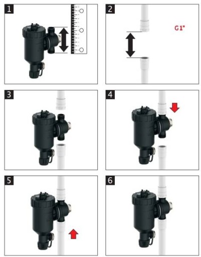 Магнитный шламоотделитель IBO FILTER IBF-07 1