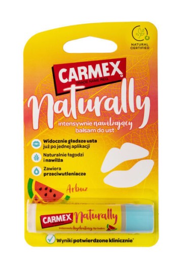 Carmex Naturally - Бальзам для губ со вкусом арбуза (4,25 г)