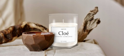 Möller SPA CHLOE SCENT - НАТУРАЛЬНАЯ СОЕВАЯ АРОМАТИЧЕСКАЯ СВЕЧА