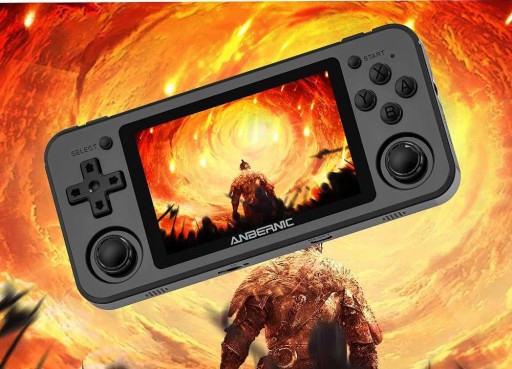 Игровая консоль Anbernic RG351P с IPS-экраном 64 ГБ, емкостью 5000 игр