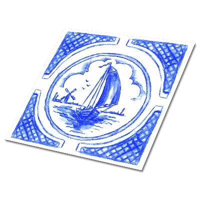 Доставка виниловой настенной плитки Azulejos