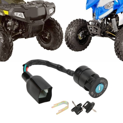 Замок зажигания с 2 ключами 0453417 Замена для Polaris Sportsman 90