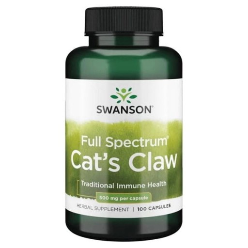 SWANSON CAT'S CLAW CAT'S CLAW 100 капсул VILCACORA