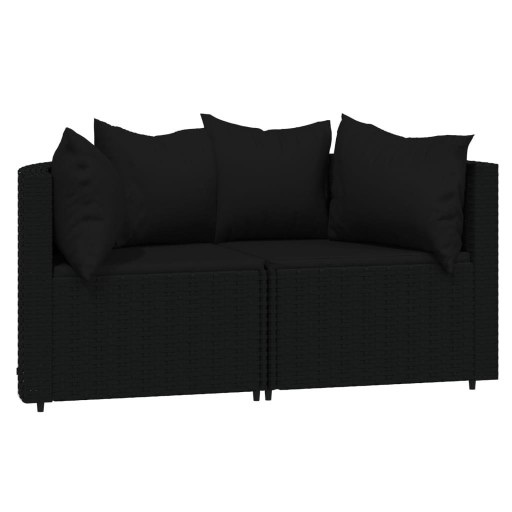 VidaXL Диванные модули угловые с подушками, 2 шт,