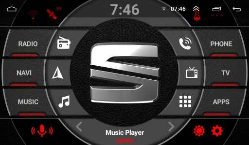 РАДИО 2DIN ANDROID USB BT GPS WIFI SPOTIFY СИДЕНЬЕ