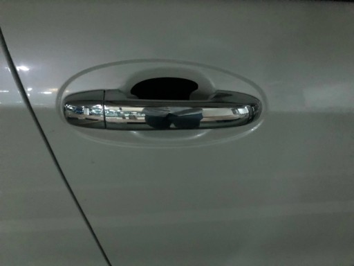 Хромированные накладки на ручки дверей Toyota Yaris 2007 - 2011 гг.