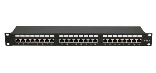 Патчпанель EXTRALINK 24 порта CAT6 STP V2