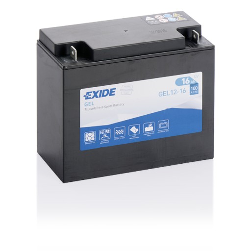 Аккумулятор Exide GEL 12 В 16 Ач/100 А GEL12-16
