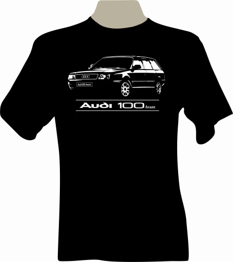 ФУТБОЛКА Футболка с принтом Audi 100 C4 Avant