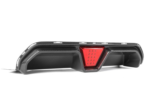 Карбоновый диффузор Задний спойлер BMW F90 CS Style LED