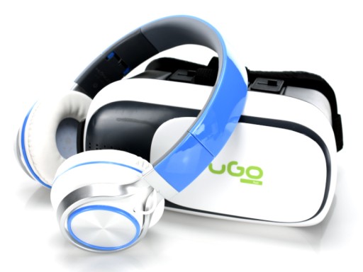 Prezent pod Choinkę Gogle BOX 3D Słuchawki Gamepad