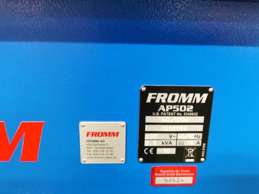 Машина для производства Подушки безопасности FROMM AP502