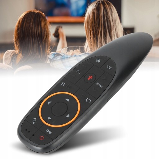 G10 Черный голосовой пульт дистанционного управления 2,4G Air Mouse