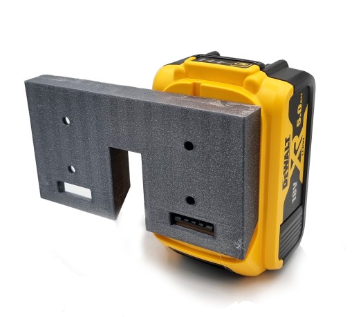 Двойной держатель для батарей Dewalt XR 18В 54В 5шт.