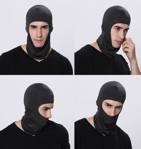 KOMINIARKA BALACLAVA LEKKA UNIWERSALNA CZERWONA