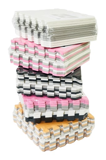 FOAM PUZZLE FOAM MAT пазлы для детей на пол 12 EL 90х120 ТОЛЩ.