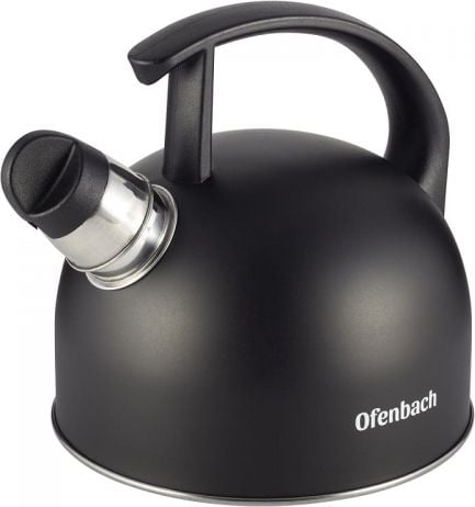 МАЛЕНЬКИЙ СТАЛЬНОЙ ЧАЙНИК С ИНДУКЦИЕЙ ГАЗОВОГО СВИСКА 1,5 Л OFENBACH