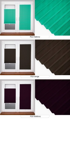 ПЛАСТИ РУЛОНОВЫЕ ЖАЛЮЗИ ПЛИССИОННЫЕ ЖАЛЮЗИ ПЛИС 133x120 см - без сверления