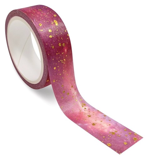 ЛЕНТА ДЕКОРАТИВНАЯ WASHI 5м GALAXY