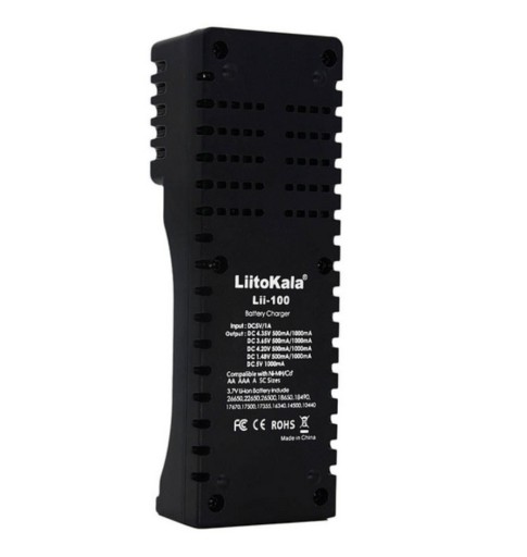 ЗАРЯДНОЕ УСТРОЙСТВО LiitoKala Lii-100 Li-Ion AA 18650 18350 26650
