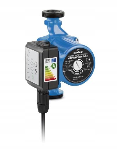 ELEKTRONICZNA ENERGOOSZCZĘDNA POMPA OBIEGOWA CO 25-40 180 DIAMOND ŚRUBUNKI