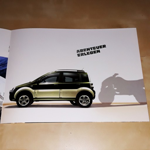 Редкий буклет Fiat Panda Cross 2006 года!