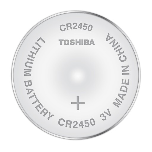 5 литиевых батарей TOSHIBA DL CR 2450 3 В, ЯПОНСКИЙ