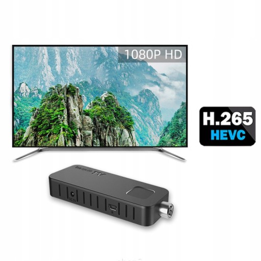 ДЕКОДЕР ТВ-ТЮНЕР HD DVB-T2 HEVC H.265 МИНИ-СТИЛЬ