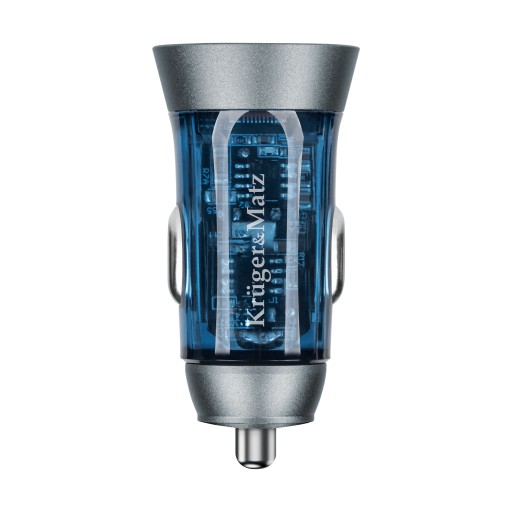Szybka mocna Ładowarka samochodowa 43 W Kruger&Matz USB A USB typu C