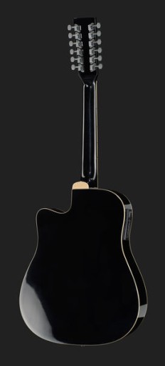 Электронная акустическая гитара Harley Benton D-200CE-12BK
