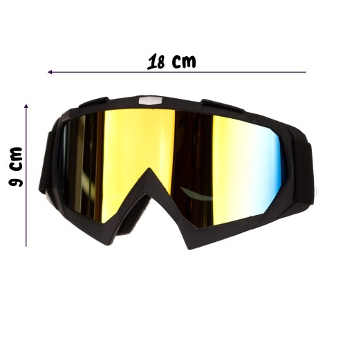 Gogle Narciarskie Okulary Na Narty Snowboard ZIMA Wiatroszczelne ANTYPARA