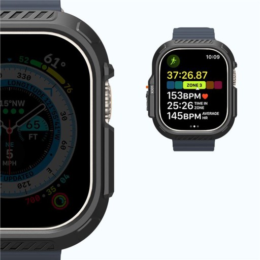 Etui do Apple Watch Ultra 2/1 49mm, Spigen Lock Fit, pancerny case, cover