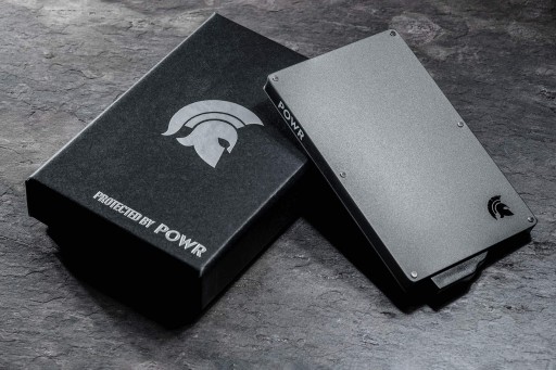 Чехол для карт с блокировкой RFID POWR, стильный тонкий чехол
