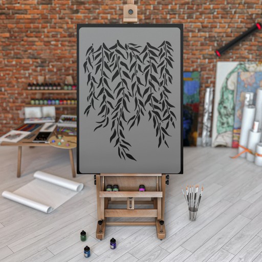 ШАБЛОН КАРТИНЫ /65x95/ ПЛАКУЧАЯ ИВА