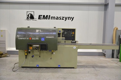ЧЕТЫРЕХСТОРОННИЙ СТРУГОВЫЙ СТАНОК SCM COMPACT 23 - 4 ГОЛОВКИ