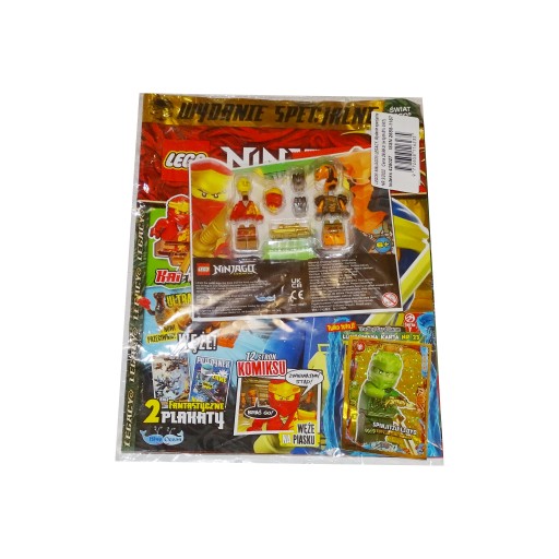 Листовка Lego Ninjago Legacy ws 3/2022 + кубики