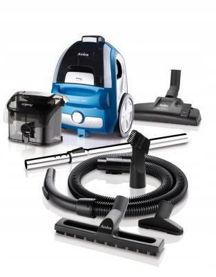 Пылесос без мешка AMICA Bagio Eco VM3041 900W EPA12, синий
