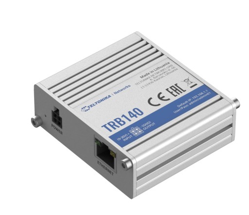 TRB140 LTE-шлюз (категория 4), 3G, 2G, PoE, USB