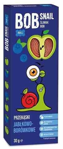 Снек Яблоко-черника 30г (BOB SNAIL) Bob S