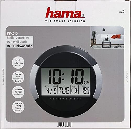 HAMA Электронные настенные часы DCF PP-245