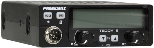CB RADIO PRESIDENT TEDDY II ASC Sirio BUS-антенна